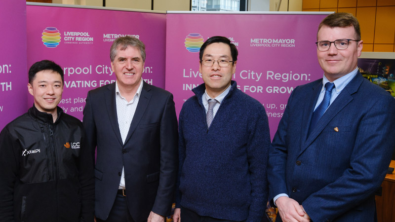 Mayor welcomes XtalPi to the Liverpool City Region following landmark LCC acquisition